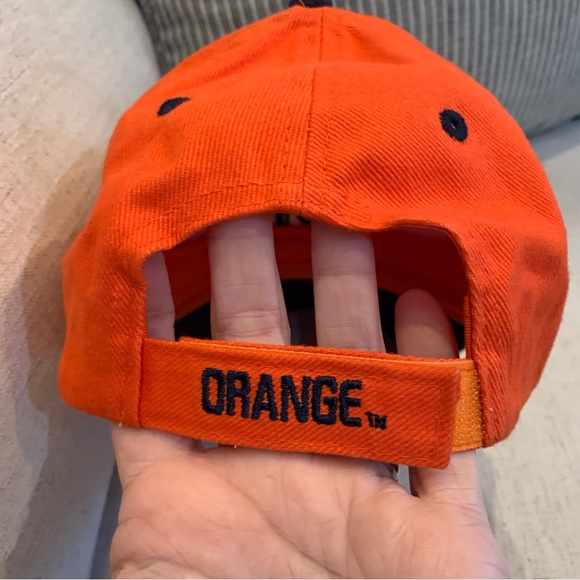 Signatures Syracuse University NCAA Collegiate Orange Strapback Cap Hat - Picture 3 of 6